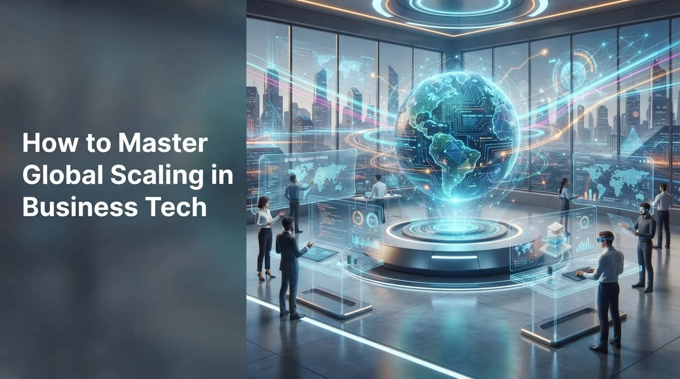 How to Master Global Scaling in Business Tech